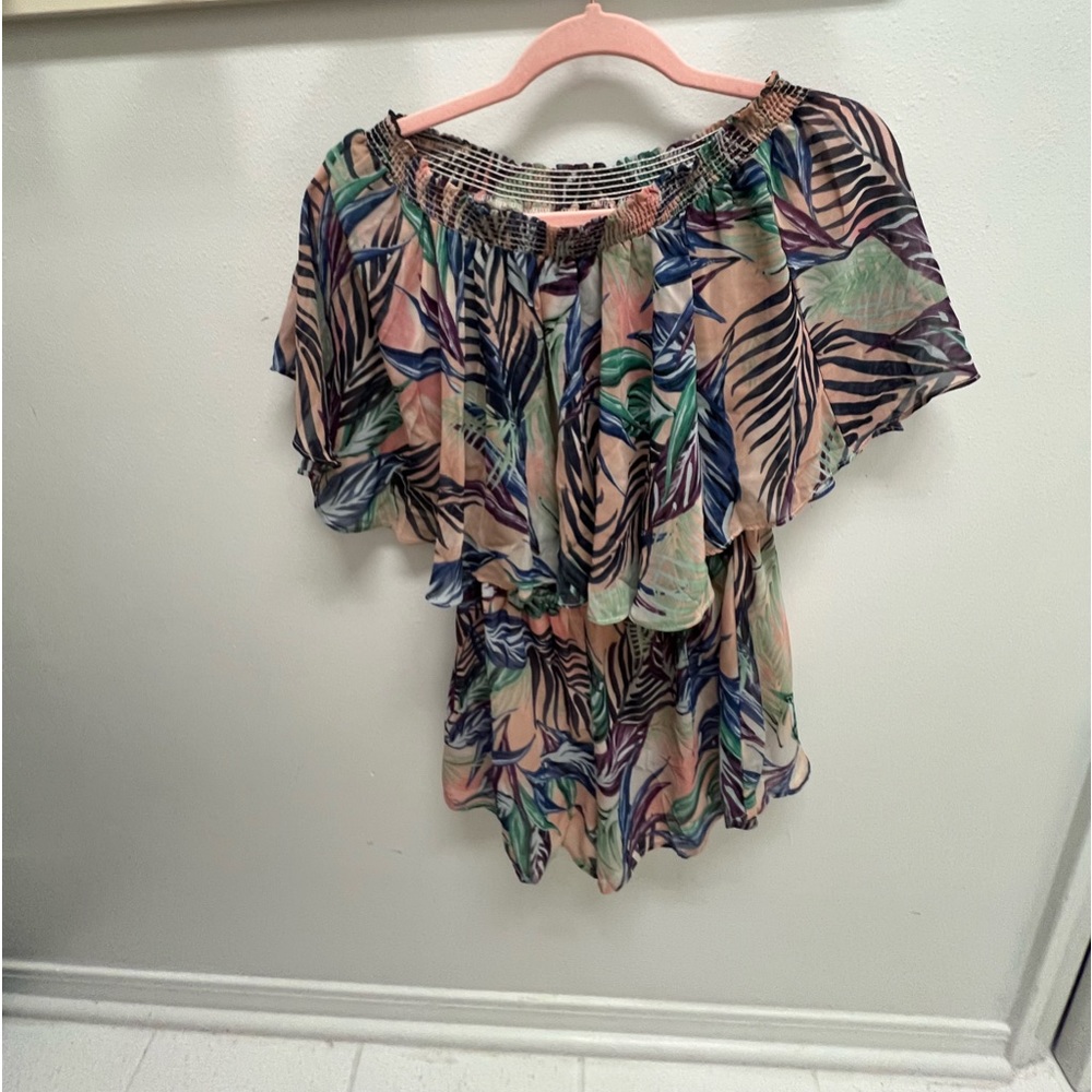 show me your mumu off the shoulder romper